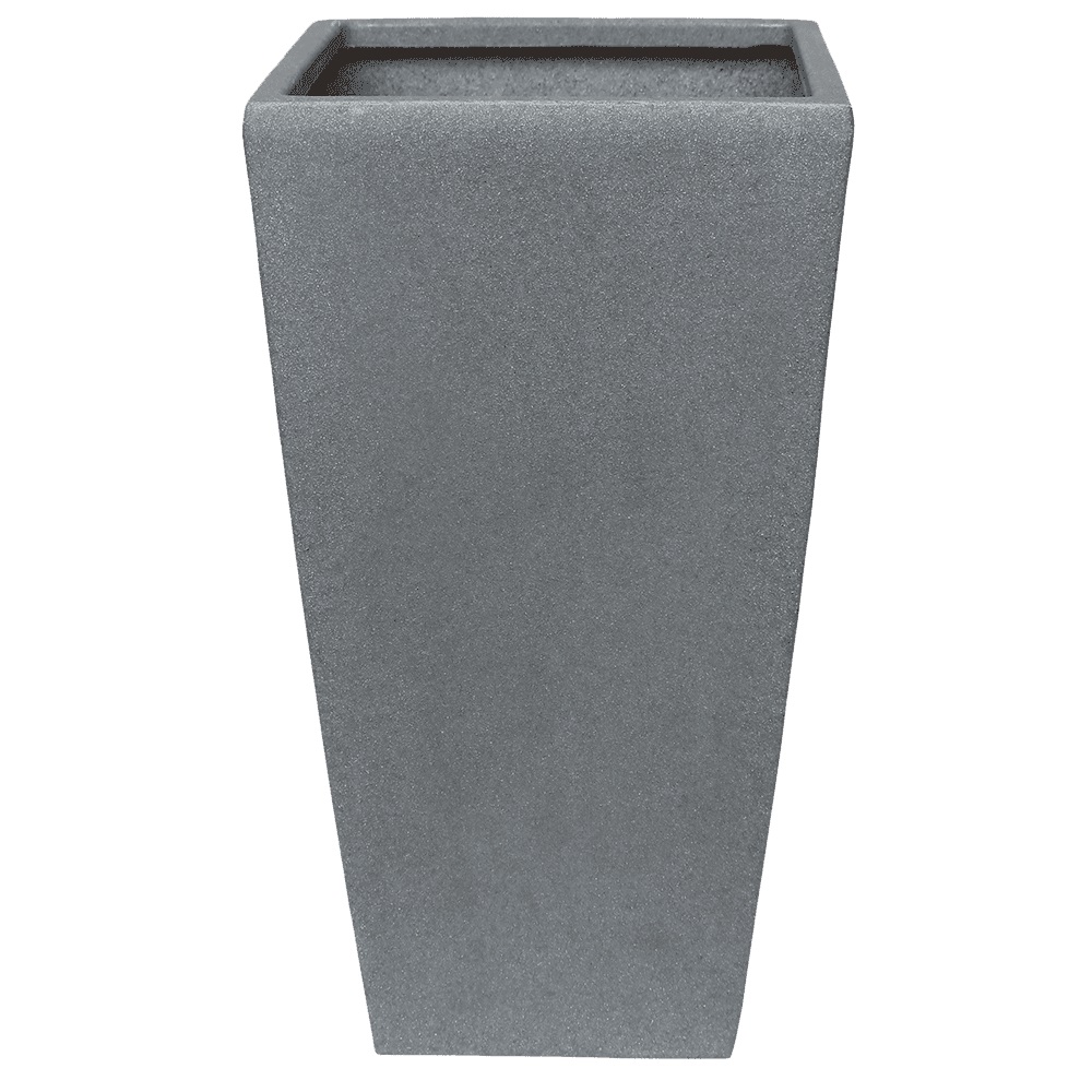 Gleyz Cube Tall Square Plastic Pot