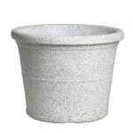 Duro White Stone Colour Planter