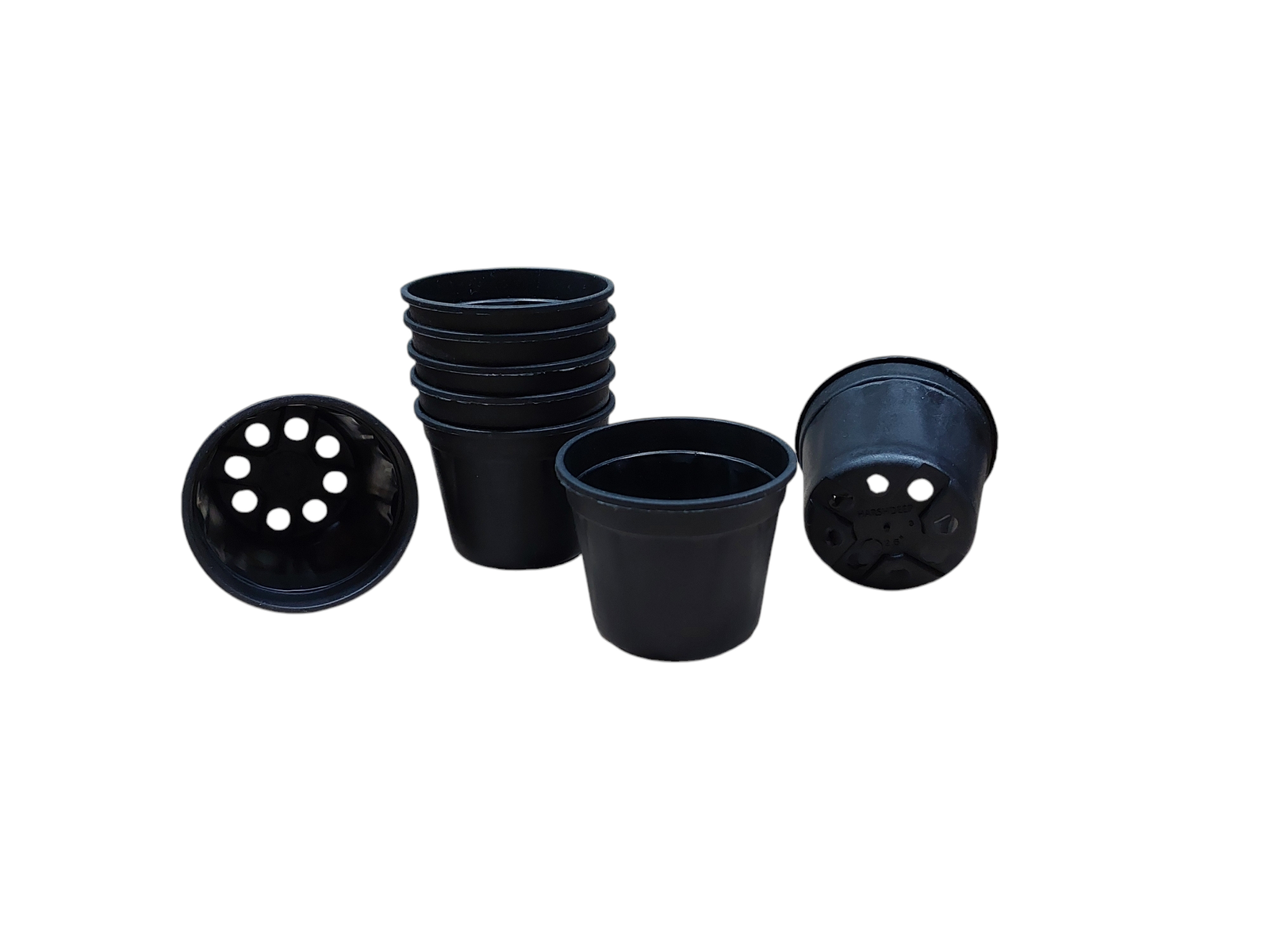 2.5 inch Small Nursery Pot Black