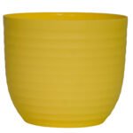 Verona Plastic Pot Yellow