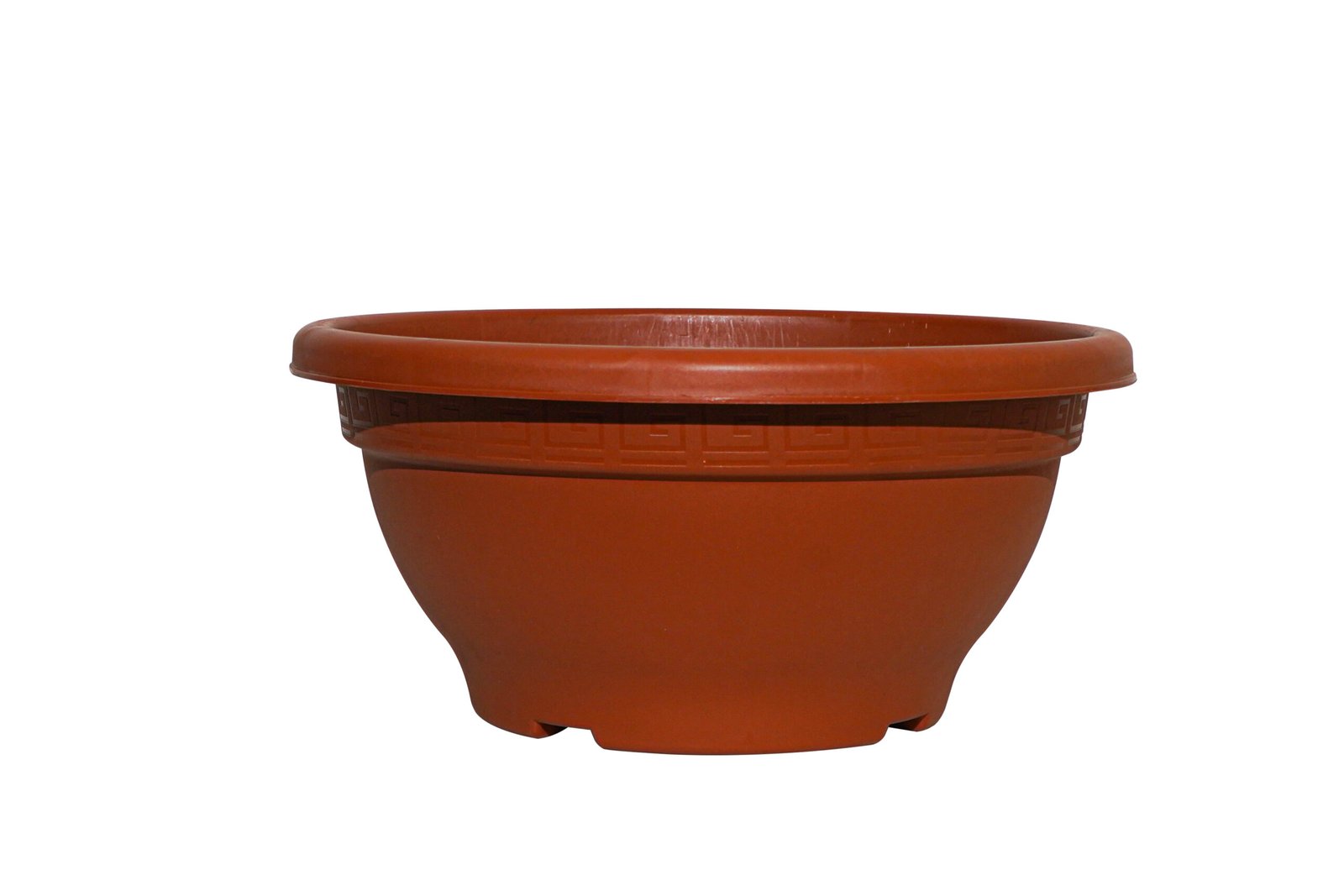 Bowl planter plastic pot