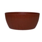 Geneva Eco red erthen bowl pot