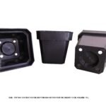 SQ130- Square Plastic Pot
