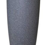 Venice tall round plastic pot
