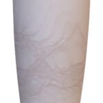 Venice mocca round plastic pot