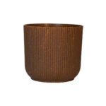 Ibiza brown table top pot for indoor & outdoor small garden plants.