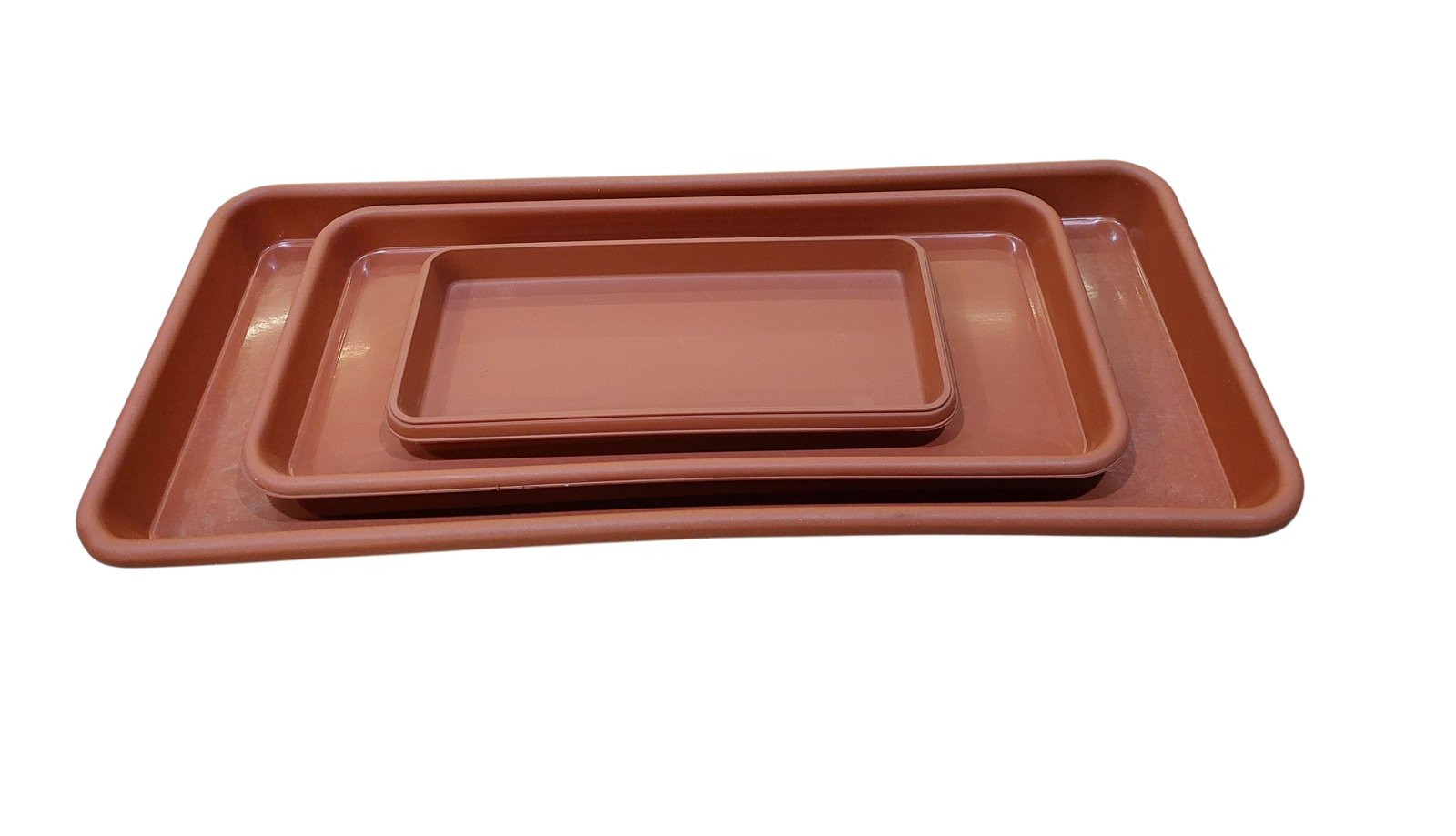 Rectangle Plastic Pot Bottom Tray