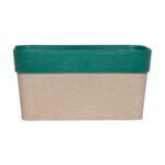 Arty Round Eco pot for indoor and outdoor garden plant pot use.