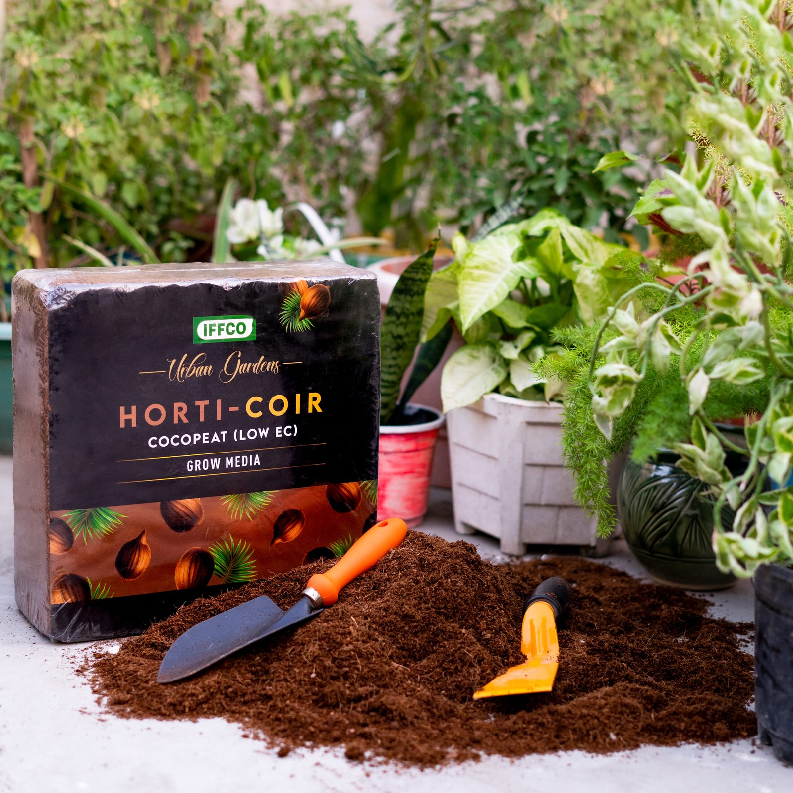 Horti Coir Cocopeat Block 5 kg Low EC