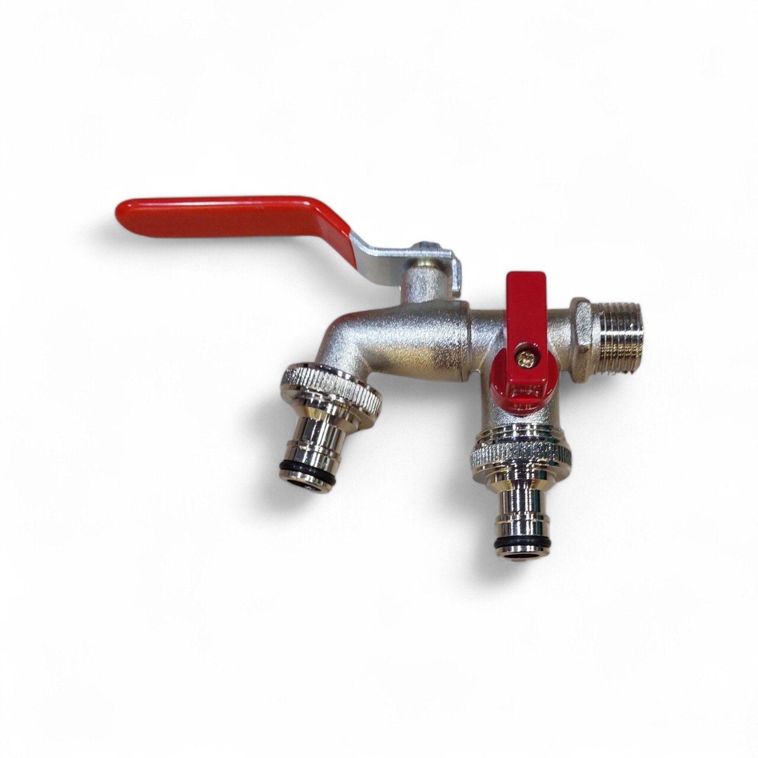 Dual faucet for Gardening